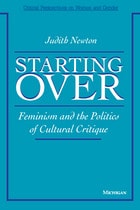 cover of Starting Over: Feminism and the Politics of Cultural Critique