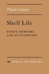 cover of Shelf Life: Essays, Memoirs, and an Interview
