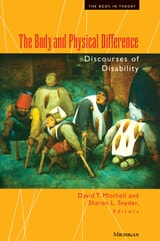 cover of The Body and Physical Difference: Discourses of Disability