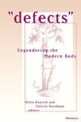 cover of Defects: Engendering the Modern Body