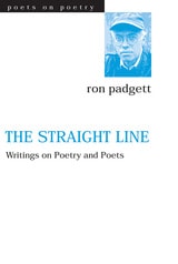 cover of The Straight Line: Writing on Poetry and Poets