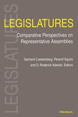 cover of Legislatures: Comparative Perspectives on Representative Assemblies
