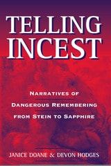 cover of Telling Incest: Narratives of Dangerous Remembering from Stein to Sapphire
