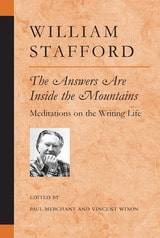 cover of The Answers Are Inside the Mountains: Meditations on the Writing Life