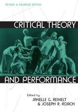 cover of Critical Theory and Performance: Revised and Enlarged Edition