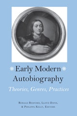 cover of Early Modern Autobiography: Theories, Genres, Practices