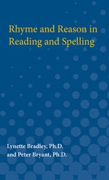cover of Rhyme and Reason in Reading and Spelling