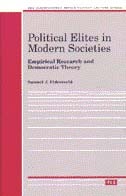 cover of Political Elites in Modern Societies: Empirical Research and Democratic Theory
