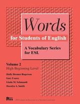 cover of Words for Students of English, Vol. 2: A Vocabulary Series for ESL