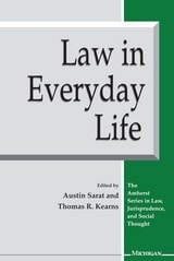 cover of Law in Everyday Life