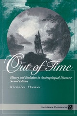 cover of Out of Time: History and Evolution in Anthropological Discourse