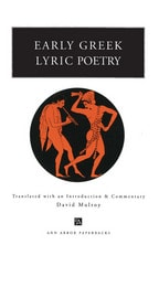 cover of Early Greek Lyric Poetry