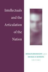 cover of Intellectuals and the Articulation of the Nation