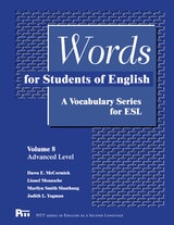 cover of Words for Students of English, Volume 8: A Vocabulary Series for ESL