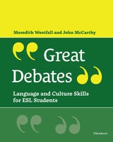cover of Great Debates: Language and Culture Skills for ESL Students