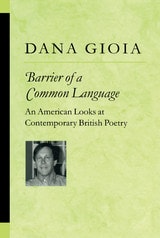 cover of Barrier of a Common Language: An American Looks at Contemporary British Poetry