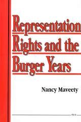 cover of Representation Rights and the Burger Years