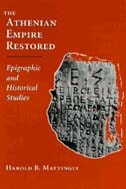 cover of The Athenian Empire Restored: Epigraphic and Historical Studies