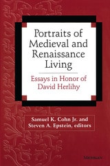 cover of Portraits of Medieval and Renaissance Living: Essays in Memory of David Herlihy