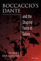 cover of Boccaccio's Dante and the Shaping Force of Satire