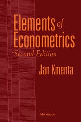 cover of Elements of Econometrics: Second Edition