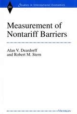 cover of Measurement of Nontariff Barriers
