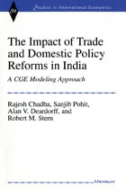 cover of The Impact of Trade and Domestic Policy Reforms in India: A CGE Modeling Approach