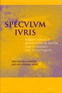 cover of Speculum Iuris: Roman Law as a Reflection of Social and Economic Life in Antiquity