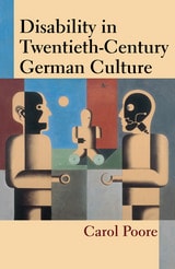 cover of Disability in Twentieth-Century German Culture