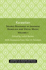 cover of Karawitan: Source Readings in Javanese Gamelan and Vocal Music, Volume 1
