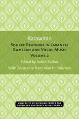 cover of Karawitan: Source Readings in Javanese Gamelan and Vocal Music, Volume 2