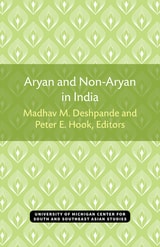 cover of Aryan and Non-Aryan in India
