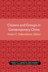 cover of Citizens and Groups in Contemporary China
