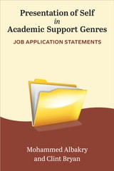 cover of Presentation of Self in Academic Support Genres: Job Application Statements