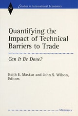 cover of Quantifying the Impact of Technical Barriers to Trade: Can It Be Done?