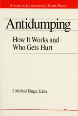 cover of Antidumping: How It Works and Who Gets Hurt
