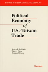cover of Political Economy of U.S. - Taiwan Trade