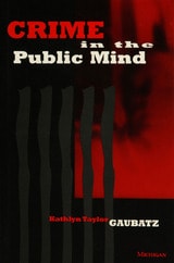 cover of Crime in the Public Mind