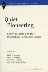 cover of Quiet Pioneering: Robert M. Stern and His International Economic Legacy