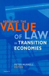 cover of Assessing the Value of Law in Transition Economies