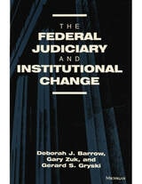 cover of Federal Judiciary and Institutional Change
