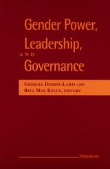 cover of Gender Power, Leadership, and Governance