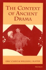 cover of The Context of Ancient Drama