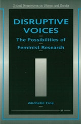 cover of Disruptive Voices: The Possibilities of Feminist Research