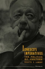 cover of Ionesco's Imperatives: The Politics of Culture