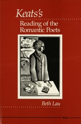cover of Keats's Reading of the Romantic Poets