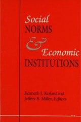 cover of Social Norms and Economic Institutions