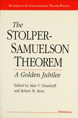 cover of The Stolper-Samuelson Theorem: A Golden Jubilee