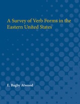 cover of Survey of Verb Forms in the Eastern United States