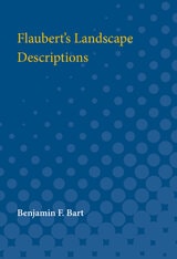 cover of Flaubert's Landscape Descriptions